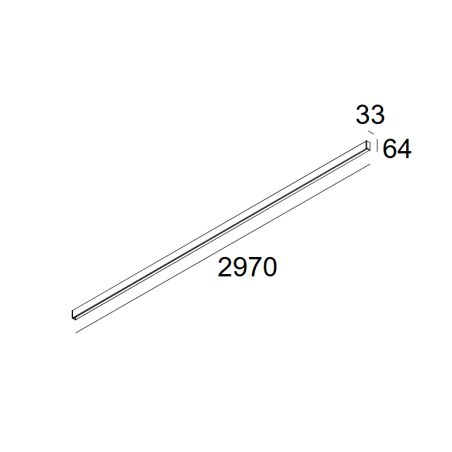 Delta Light SHIFTLINE M26H + SBL 3m DIM5 Ceiling lamp
