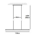 Jacco Maris keep it straight 120cm suspension lamp