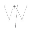 Wever & Ducré Suspension Set | E27 | 6.0 m | for 3 WIRO Decenter 3.0