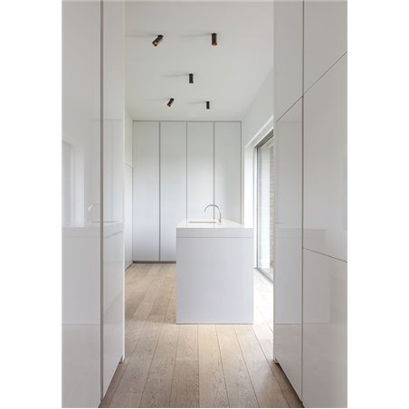 Modular Minude 45 adjustable semi-recessed 1x LED GE Recessed lamp
