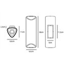Jacco Maris Clark Outdoor LED 30cm wall lamp