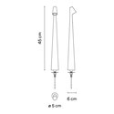 Vibia Africa Bolt-down Ø 5 x 45 cm - 5590 table lamp