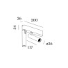 Wever & Ducré Match Ceiling Surf 2.0 Led Deckenlampe