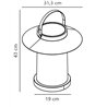 Nordlux Temple 35 Solar To Go [IP44] Tischlampe - Outdoor