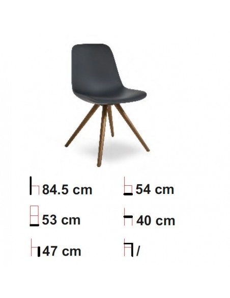 Tonon Step Soft Touch Round legs 904.L1