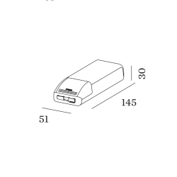 Wever & Ducré Driver 12V 25W Phase Cut Dim