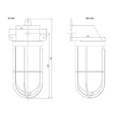 Tekna NAUTIC Admiral Wall lamp