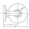 Tekna C DOCKLIGHT WALL Wandlampe