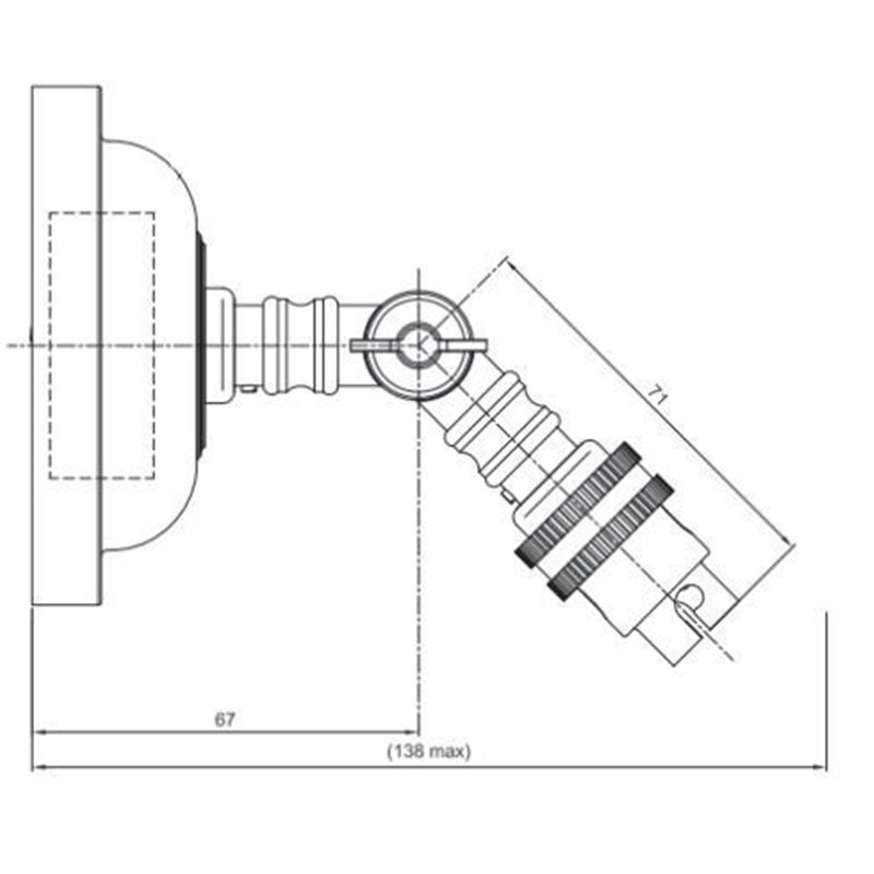 Tekna C LILLEY SPOT ON BOX LED Deckenlampe
