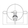 Tekna C LILLEY RECESSED SPOT Deckenlampe