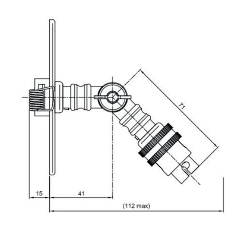 Tekna C LILLEY RECESSED SPOT Deckenlampe