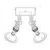 Tekna C LILLEY SPOT TWIN LED Deckenlampe