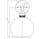 Tekna NAUTIC Stiffkey Bobeche Wall lamp