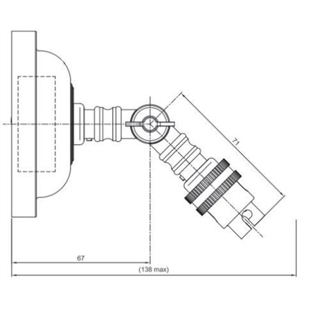 Tekna NAUTIC LILLEY SPOT - LED (Lamp and driver inclusive) Ceiling lamp