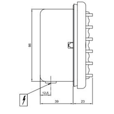 Tekna NAUTIC STEPLIGHT 230V - LED Floor lamp