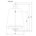 Tekna NAUTIC SPREADERLIGHT 230V - LED Wall lamp