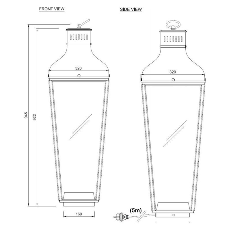 Tekna C MONTROSE FLOOR Stehlampe