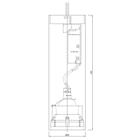 Tekna NAUTIC TUBE HANGING Suspension lamp