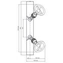 Tekna LILLEY SPOT ON RAIL 2 - LED (300MM) Ceiling lamp