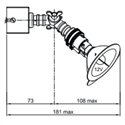 Tekna LILLEY SPOT ON RAIL 3 - LED (600MM) Ceiling lamp