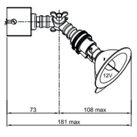 Tekna LILLEY SPOT ON RAIL 3 - LED (600MM) Ceiling lamp