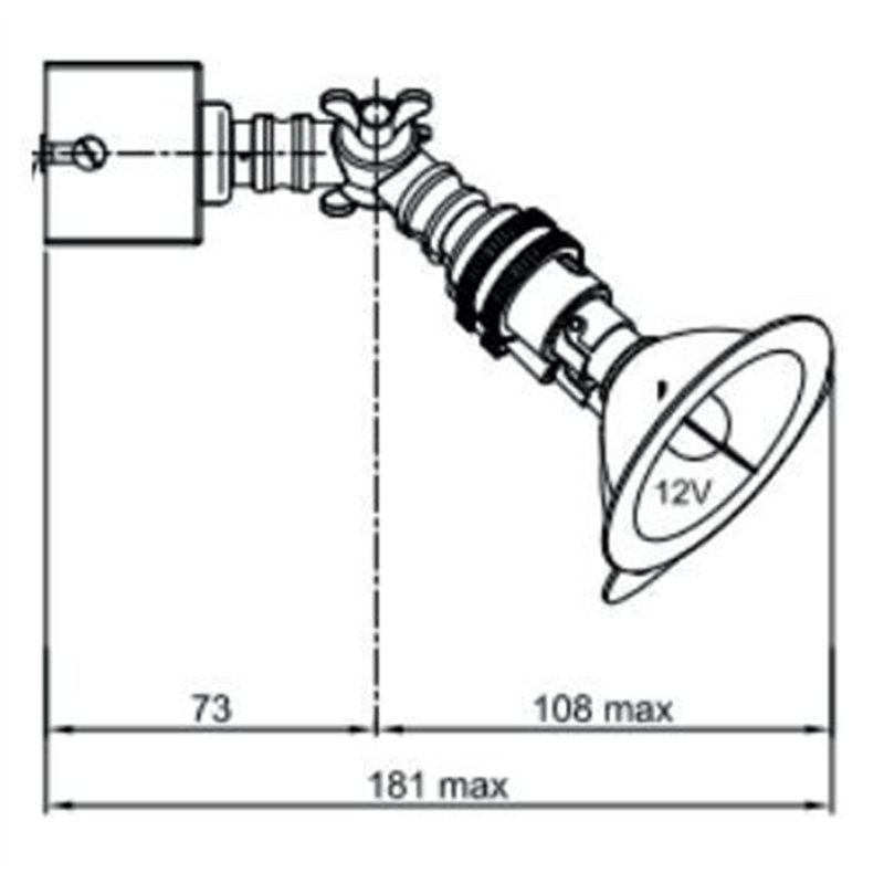 Tekna C LILLEY SPOT ON RAIL 4 - LED (900MM) Deckenlampe