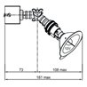 Tekna C LILLEY SPOT ON RAIL 4 - LED (900MM) Deckenlampe