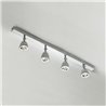 Tekna C LILLEY SHADE ON RAIL 4 - LED (900MM) Deckenlampe