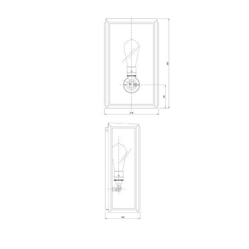 Tekna C Essex Gauze Wandlampe