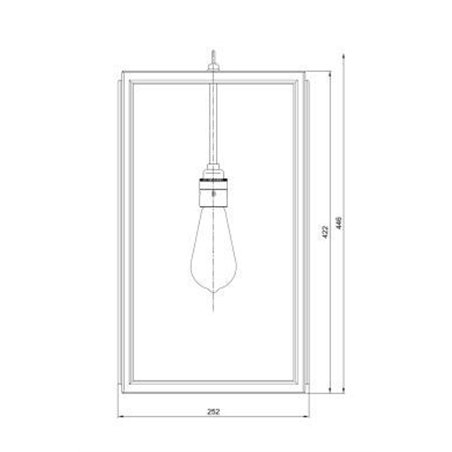 Tekna NAUTIC Ilford Closed top Suspension lamp
