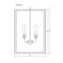 Tekna NAUTIC Ilford Large Closed top Suspension lamp