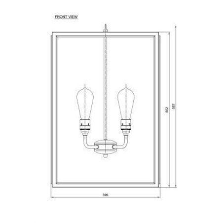 Tekna NAUTIC Ilford Large Closed top Suspension lamp