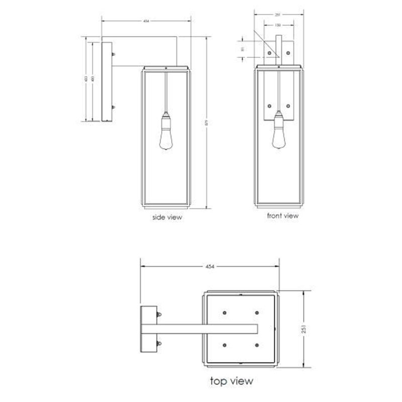 Tekna C Ilford Wandlampe