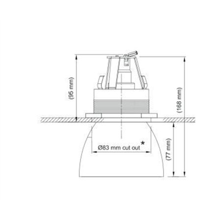 Tekna NAUTIC Loft Recessed lamp
