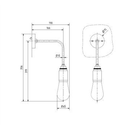 Tekna NAUTIC Looe Wall lamp