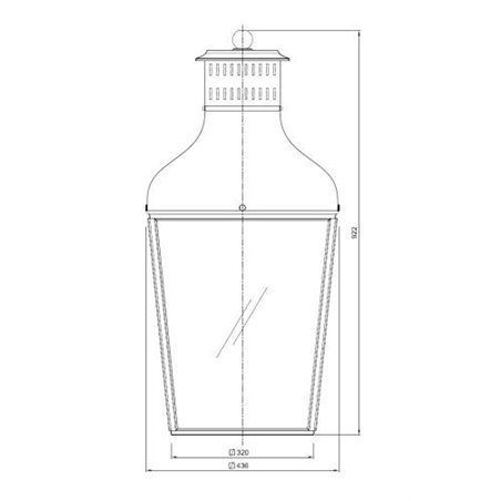 Tekna NAUTIC Montrose Large Suspension lamp