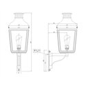 Tekna NAUTIC Montrose Small on bracket Wall lamp