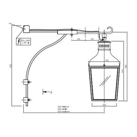 Tekna NAUTIC Montrose Wall lamp