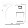 Tekna C Montrose Large Wandlampe