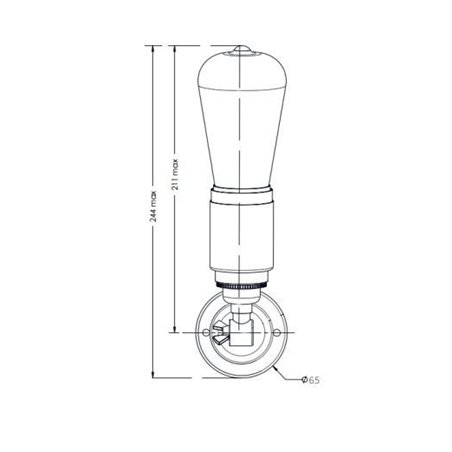 Tekna NAUTIC Thorn Pete Wall lamp