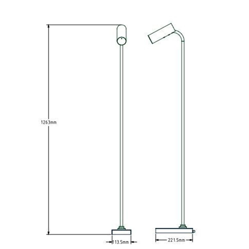 Tekna Marquesse Stehlampe