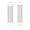 Tekna Mercer Wandlampe