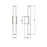 Tekna Phara Large Single Wandlampe