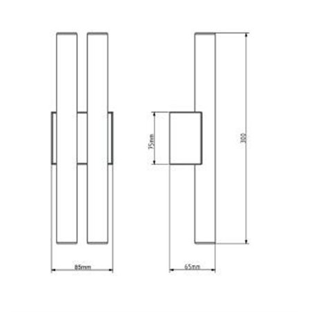 Tekna ARTON Phara Large Double Wall lamp