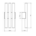 Tekna ARTON Phara Large Triple Wall lamp