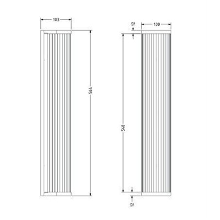 Tekna ARTON Stockles Wall lamp