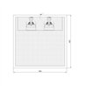 Tekna Tribeca 4 Deckenlampe