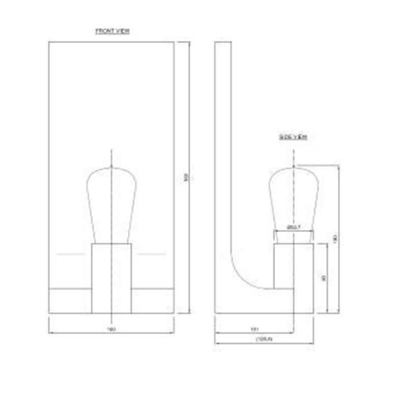Tekna Walcott Wandlampe