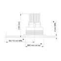 Tekna FLATSPOT 1 - TRIMLESS XICATO Recessed lamp