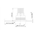 Tekna FLATSPOT 1 - TRIMLESS 12V LED Recessed lamp
